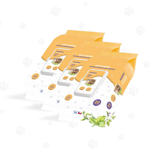 Pack 3 Cat Gloves