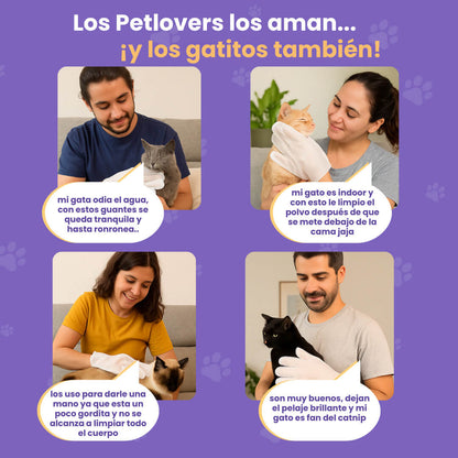 Pack 3 Cat Gloves
