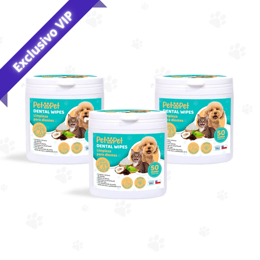 Pack 3 Dental Wipes - Vip