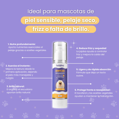 Aceite Pelaje Shiny Care