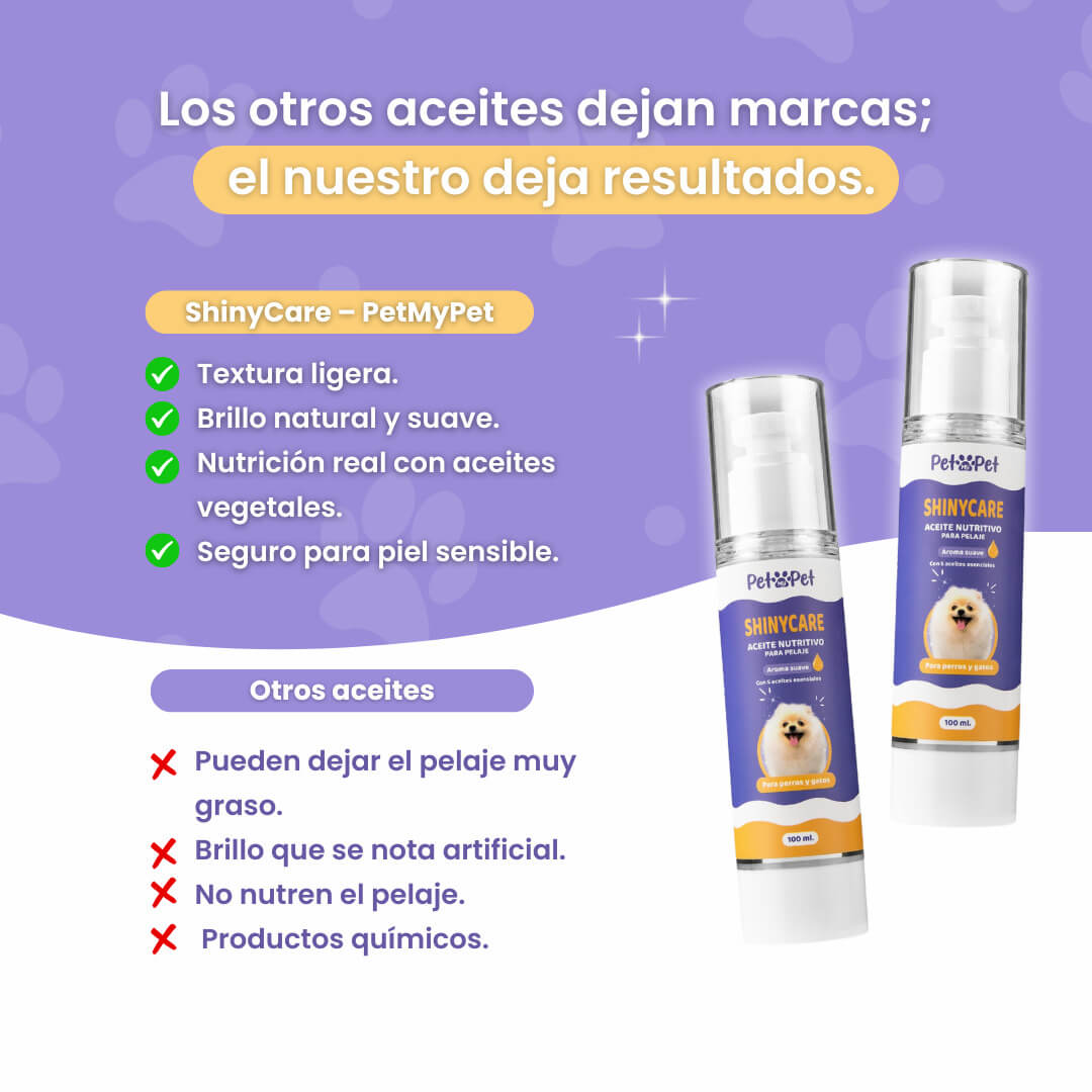 Aceite Pelaje Shiny Care